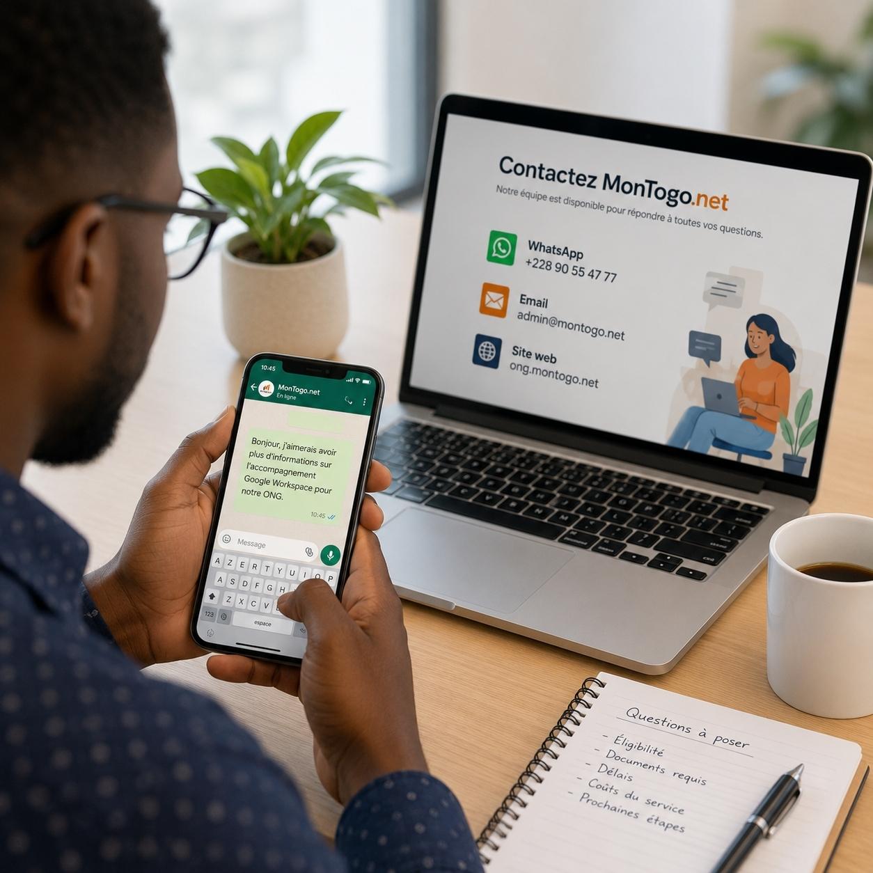 Transformation numérique et collaboration au Togo